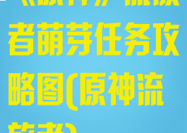 《原神》流放者萌芽任务攻略图(原神流放者)