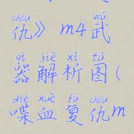 《喋血复仇》m4武器解析图(喋血复仇m4皮肤)