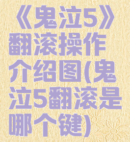 《鬼泣5》翻滚操作介绍图(鬼泣5翻滚是哪个键)