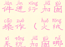 火绒安全怎么对办公软件进行加固操作(火绒系统加固哪些可以打开)