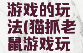 猫抓老鼠游戏的玩法(猫抓老鼠游戏玩法及规则)