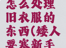 矮人要塞怎么处理旧衣服的东西(矮人要塞新手指南)