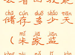 米家监控怎么看回放能储存多少天(米家监控在哪里看回放)