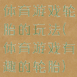 体育游戏轮胎的玩法(体育游戏有趣的轮胎)