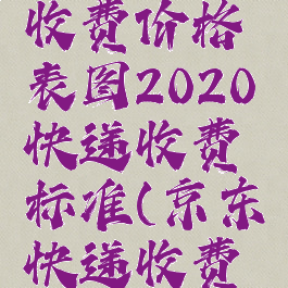 京东快递收费价格表图2020快递收费标准(京东快递收费标准2019)