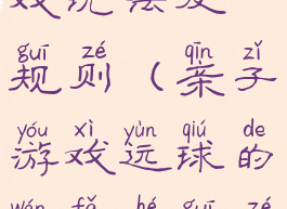 亲子滚球游戏玩法及规则(亲子游戏运球的玩法和规则)
