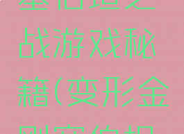 变形金刚塞伯坦之战游戏秘籍(变形金刚塞伯坦之战攻略)