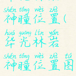 华光林岩神瞳位置(华光林岩神瞳位置图)
