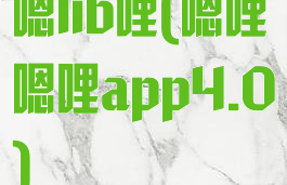 嗯lib哩(嗯哩嗯哩app4.0)