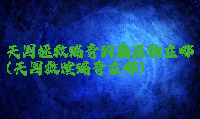 天国拯救瑞奇的藏匿物在哪(天国救赎瑞奇在哪)