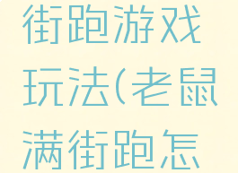 小老鼠满街跑游戏玩法(老鼠满街跑怎么回事)