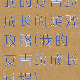 我的安吉拉成长的游戏攻略(我的安吉拉成长过程)