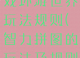 拼图智力游戏环游世界玩法规则(智力拼图的玩法及规则)