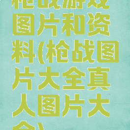 枪战游戏图片和资料(枪战图片大全真人图片大全)