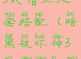 暗黑破坏神3武僧正义套搭配(暗黑破坏神3武僧正义套搭配攻略)
