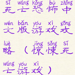 死亡恐怖中文版游戏攻略(惊悚死亡游戏)