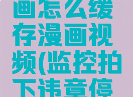 菠萝包漫画怎么缓存漫画视频(监控拍下违章停车扣分吗)