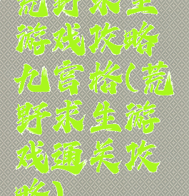 荒野求生游戏攻略九宫格(荒野求生游戏通关攻略)