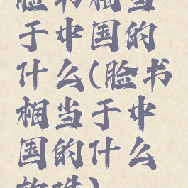 脸书相当于中国的什么(脸书相当于中国的什么软件)