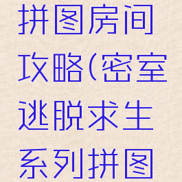 逃脱游戏拼图房间攻略(密室逃脱求生系列拼图攻略)