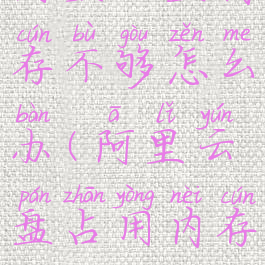 阿里云盘内存不够怎么办(阿里云盘占用内存)