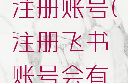 飞书如何注册账号(注册飞书账号会有风险吗)