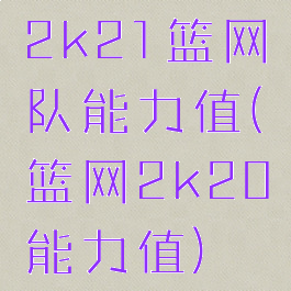 2k21篮网队能力值(篮网2k20能力值)