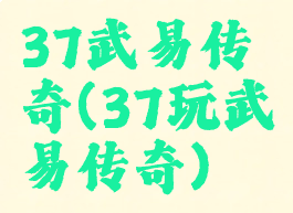 37武易传奇(37玩武易传奇)