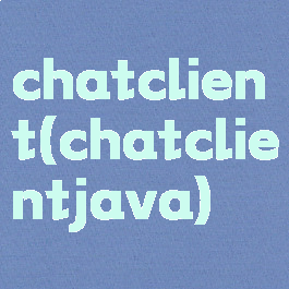 chatclient(chatclientjava)