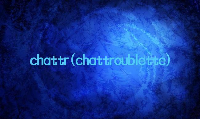 chattr(chattroublette)