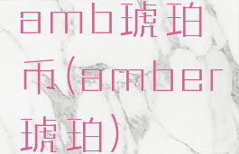 amb琥珀币(amber琥珀)
