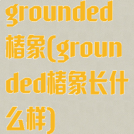 grounded椿象(grounded椿象长什么样)