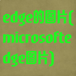 edge的图片(microsoftedge图片)