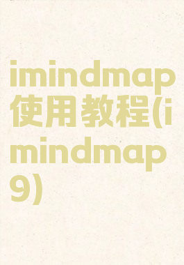 imindmap使用教程(imindmap9)