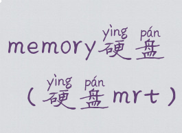 memory硬盘(硬盘mrt)