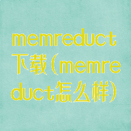 memreduct下载(memreduct怎么样)