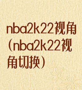 nba2k22视角(nba2k22视角切换)