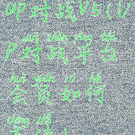 up对战v5(UP对战平台会员如何充值)