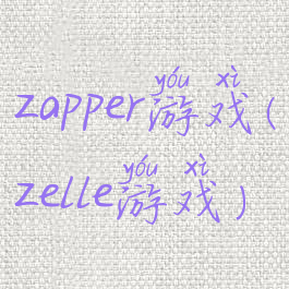 zapper游戏(zelle游戏)